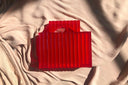 Sima Handle Clutch - Strawberry