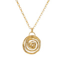 Rosette Necklace - Gold