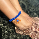 Kat Collar Anklet - Blue
