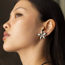 Bloom Earrings - Silver
