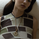 Tessa Necklace - Brown