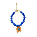Kat Collar Anklet - Blue