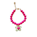 Kat Collar Anklet - Fuschia