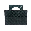 Gemma Handle Clutch - Forest Black