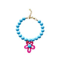 Kat Collar Anklet - Baby Blue