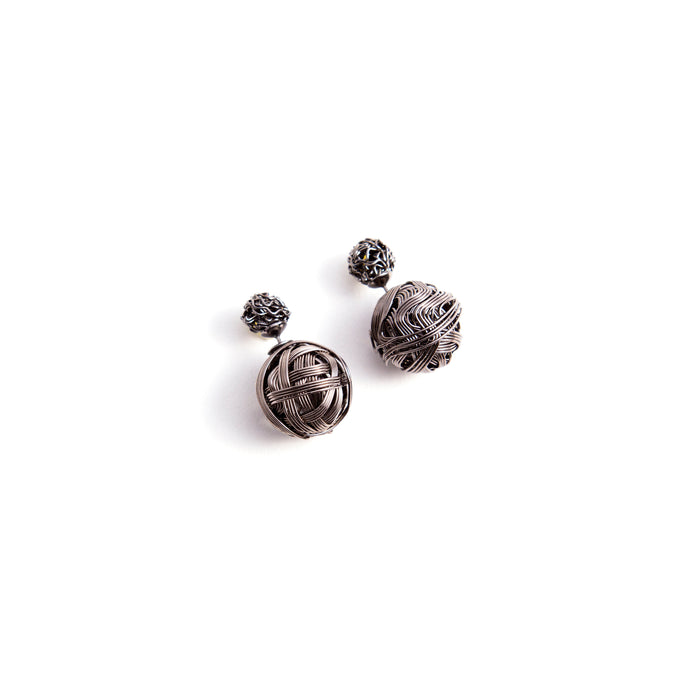 Margot Earrings - Graphite