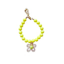 Kat Collar Anklet - Neon Yellow