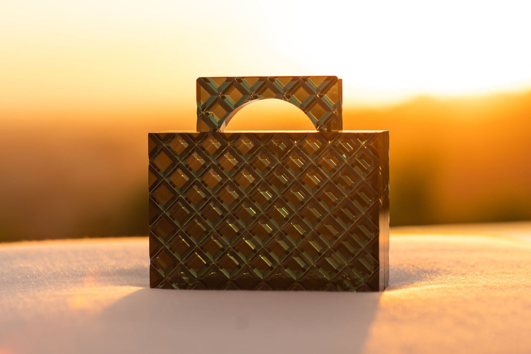 Gemma Handle Clutch - Forest Black