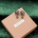 LALA LÉXA Margot Graphite Earrings