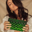 Gemma Clutch - Emerald