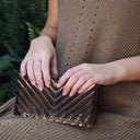 Victoria Clutch - Tobacco
