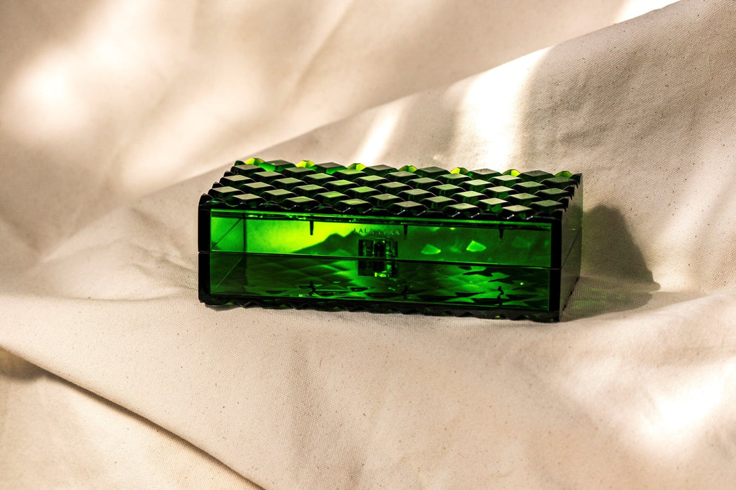 Gemma Clutch - Emerald