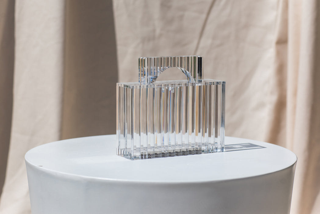 Sima Handle Clutch - Crystal