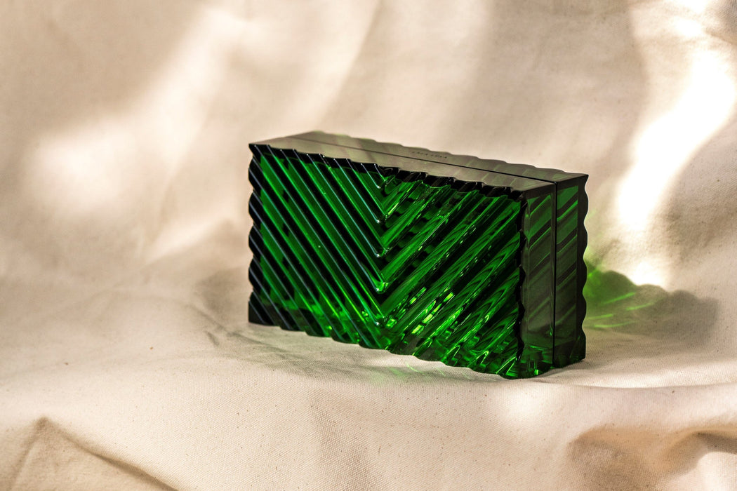Victoria Clutch - Emerald